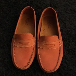 Mercanti Fiorentini Driving Loafer Coral